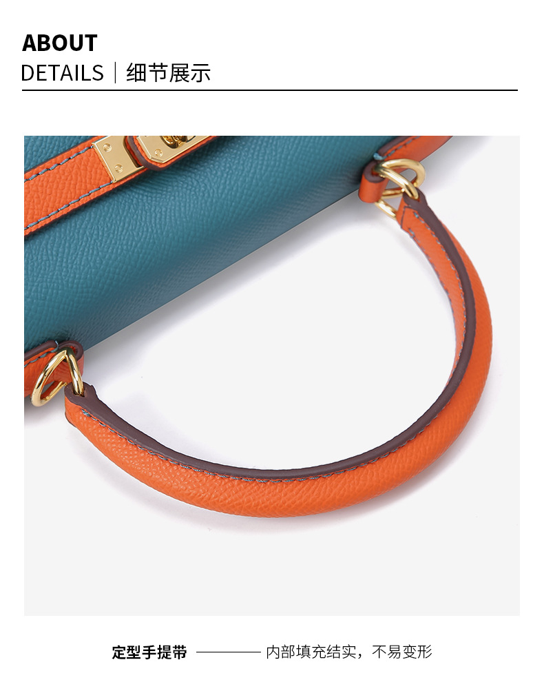 Women's Cow Leather Bag 2021 New Kelly Bag Red Bag Portable Wedding Bride Birkin Bag wedding Bag Women's Cow Leather Bag 2021 New Kelly Bag Red Bag Portable Wedding Bride Birkin Bag wedding Bag