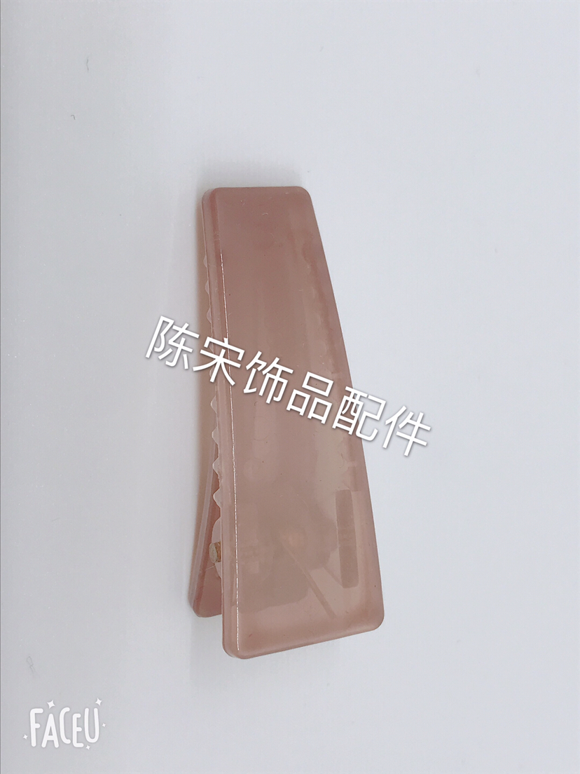 4cm Square Plastic Clip Korean DIY Handmade Barrettes Barrettes 4cm Square Plastic Clip Korean DIY Handmade Barrettes Barrettes