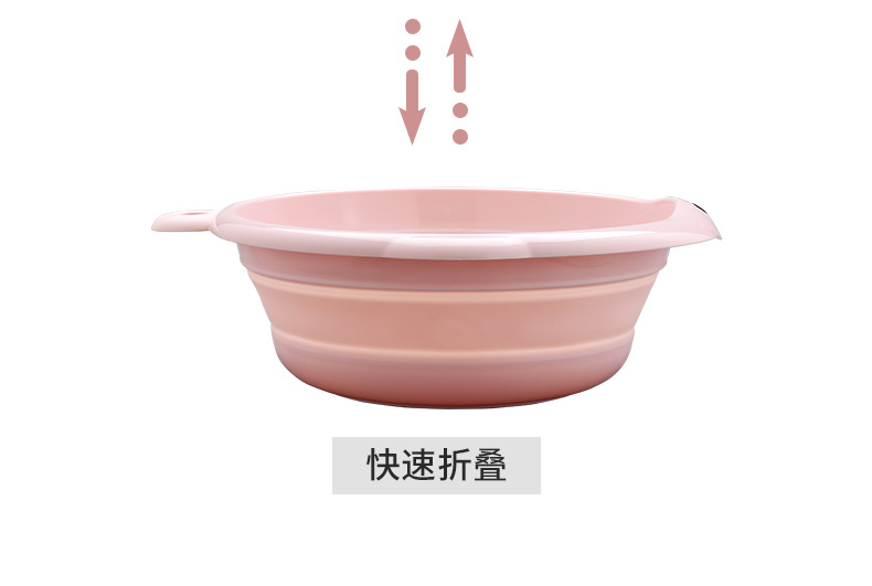 Wholesale Children's Folding Basin Plastic Basin Hanging Baby Washbasin Daily Necessities Wholesale Children's Folding Basin Plastic Basin Hanging Baby Washbasin Daily Necessities