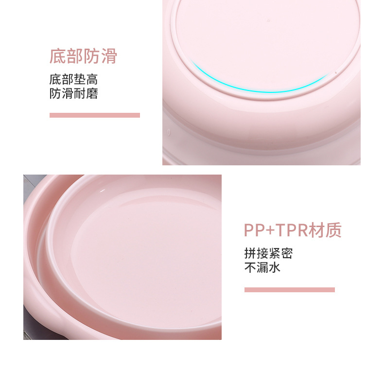 Wholesale Children's Folding Basin Plastic Basin Hanging Baby Washbasin Daily Necessities Wholesale Children's Folding Basin Plastic Basin Hanging Baby Washbasin Daily Necessities