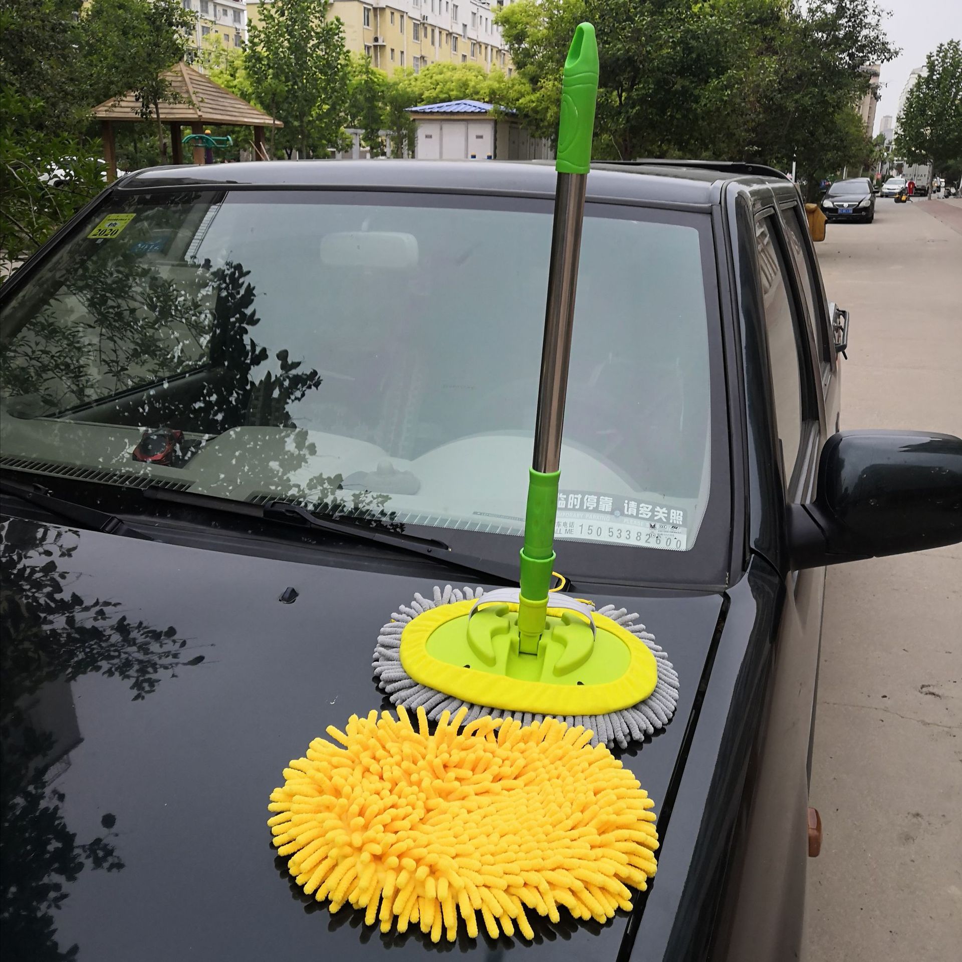 Multifunctional Chenille Car Dust Remover High-End Rotating Car Wash Mop Milk Silk Car Wash Brush Factory Direct Sales Multifunctional Chenille Car Dust Remover High-End Rotating Car Wash Mop Milk Silk Car Wash Brush Factory Direct Sales