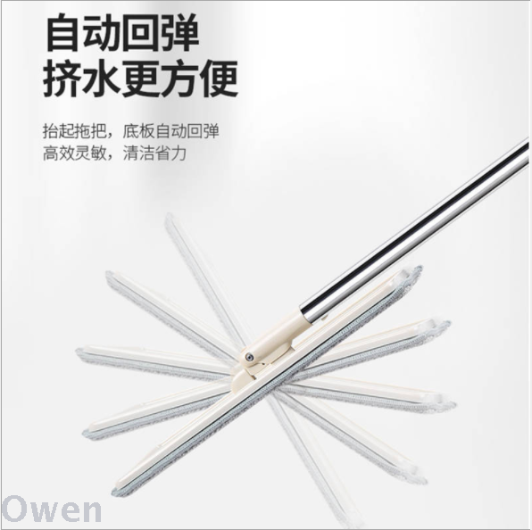 Lazy people don&#039;t wash by hand flat mop bucket scratch mop shake sound hot style mop