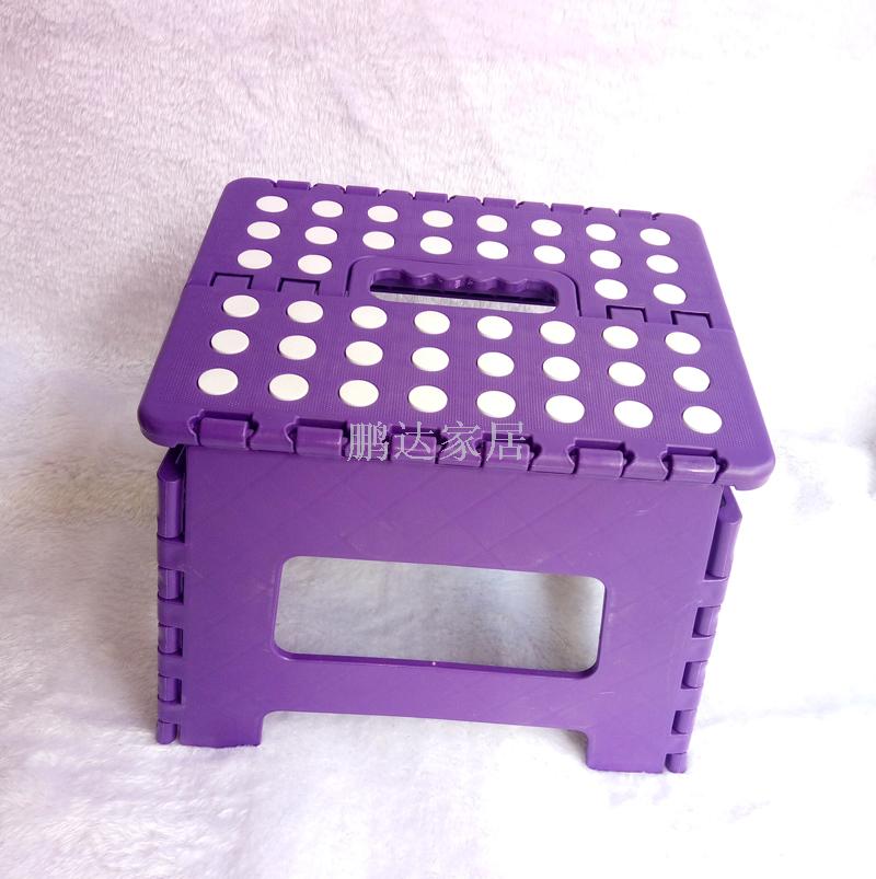 Thickened plastic folding stool outdoor household folding stool dot campstool bench Thickened plastic folding stool outdoor household folding stool dot campstool bench