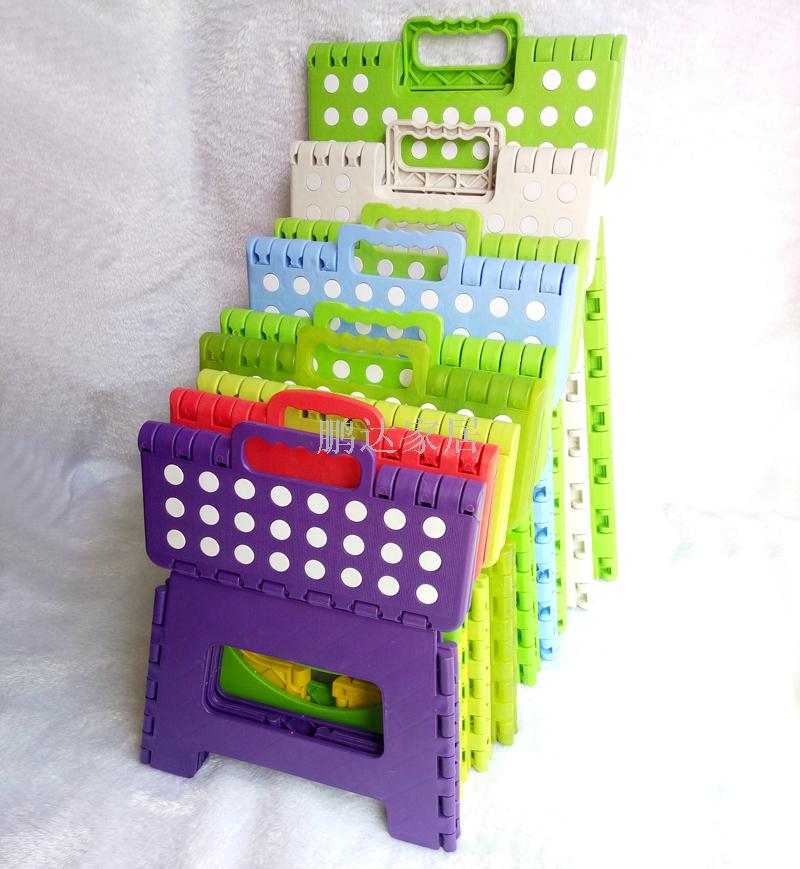 Thickened plastic folding stool outdoor household folding stool dot campstool bench Thickened plastic folding stool outdoor household folding stool dot campstool bench