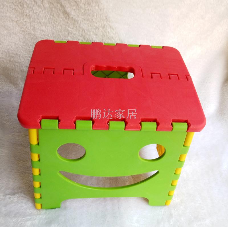 Thickened plastic folding stool outdoor household folding stool dot campstool bench Thickened plastic folding stool outdoor household folding stool dot campstool bench