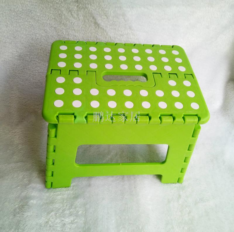 Thickened plastic folding stool outdoor household folding stool dot campstool bench Thickened plastic folding stool outdoor household folding stool dot campstool bench