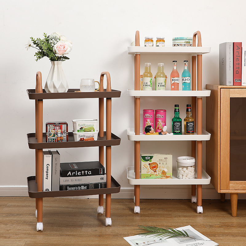 Kindergarten Children&#039;s Toy Finishing Shelf Book Sundries Storage Rack Kitchen Vegetable and Fruit Storage Rack