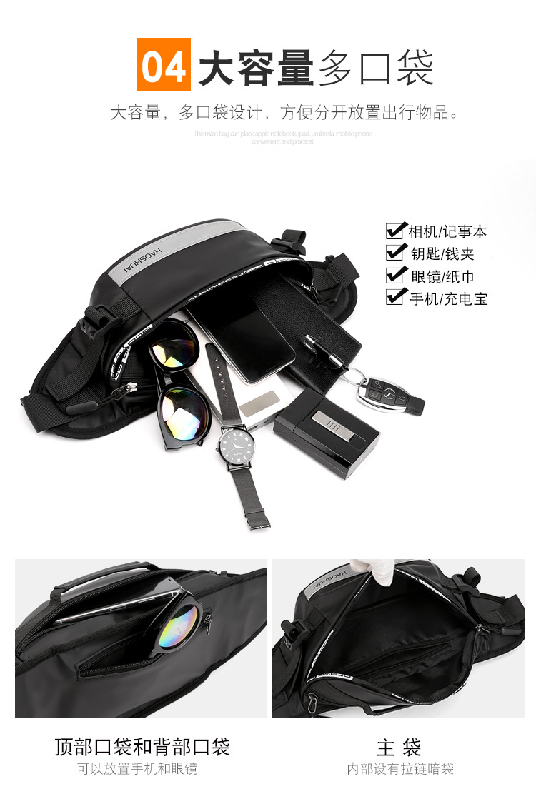 New Fashion Outdoor Pocket Running Close Fit Waist Bag Reflective Stripe Chest Bag AntiTheft Mobile Phone Cashier Bag New Fashion Outdoor Pocket Running Close Fit Waist Bag Reflective Stripe Chest Bag AntiTheft Mobile Phone Cashier Bag