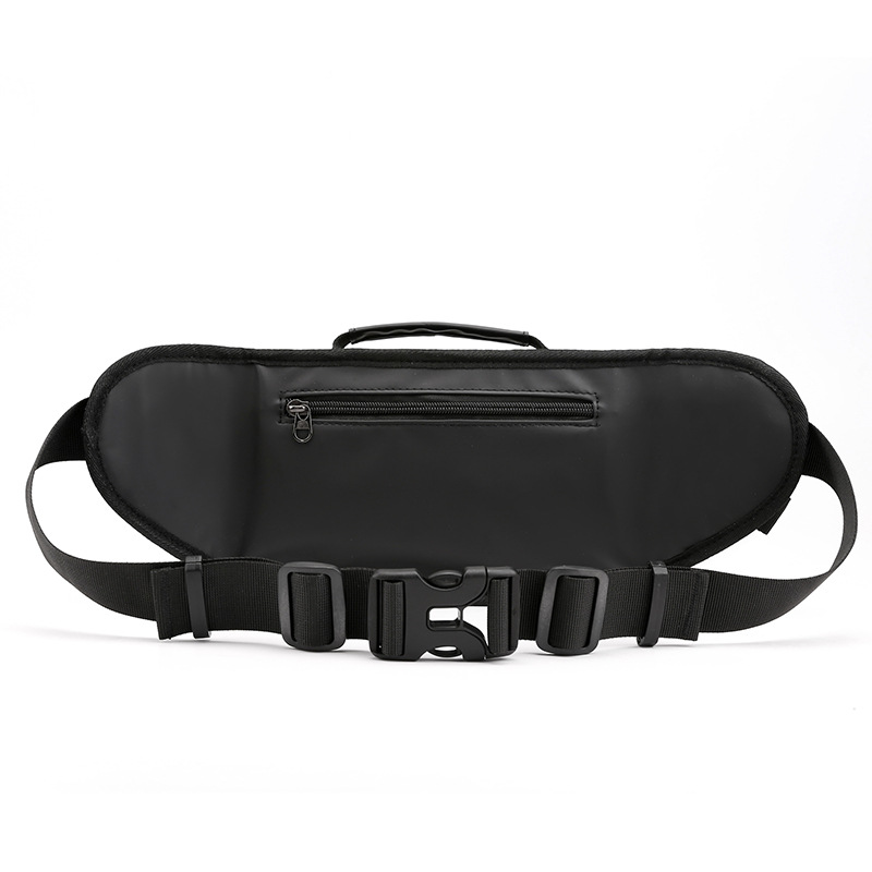 New Fashion Outdoor Pocket Running Close Fit Waist Bag Reflective Stripe Chest Bag AntiTheft Mobile Phone Cashier Bag
