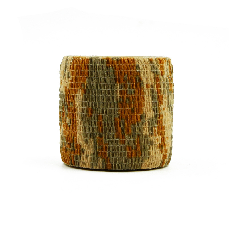Self-Adhesive Retractable Elastic Bandage Outdoor Supplies Non-Woven Jungle Camouflage Tape Hunting Camouflage Tape Self-Adhesive Retractable Elastic Bandage Outdoor Supplies Non-Woven Jungle Camouflage Tape Hunting Camouflage Tape