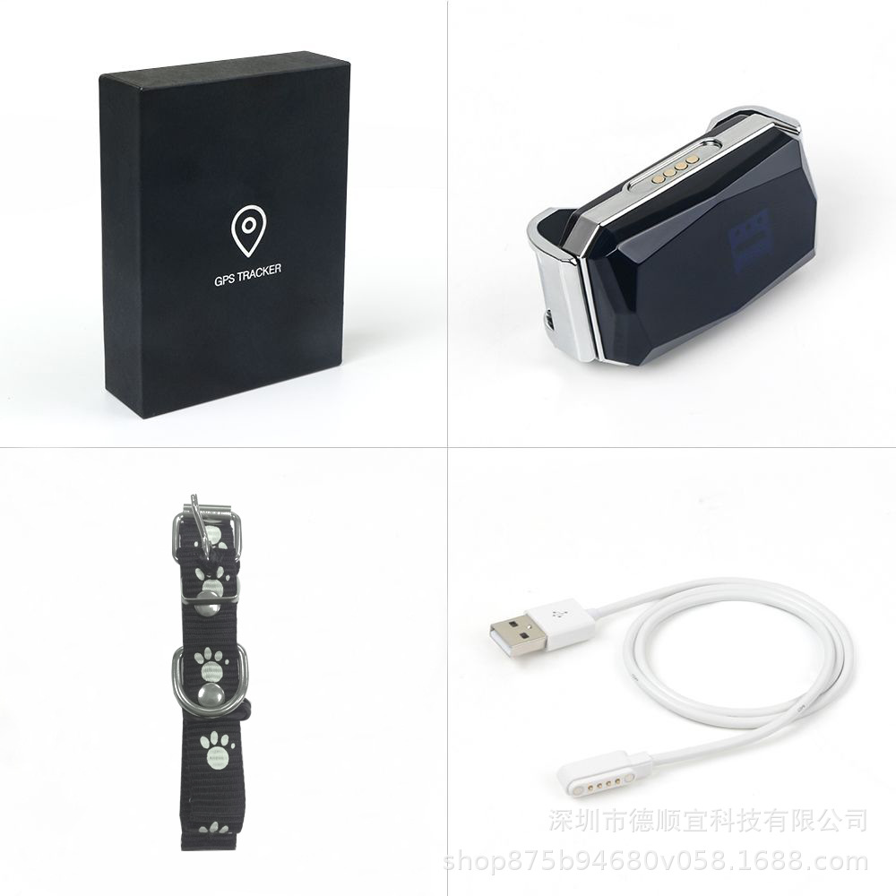 New Gem 67 Grade Waterproof Pets' GPS Locator Dog Cat Cattle Sheep Hunting Dog Tracking Anti-Lost New Gem 67 Grade Waterproof Pets' GPS Locator Dog Cat Cattle Sheep Hunting Dog Tracking Anti-Lost