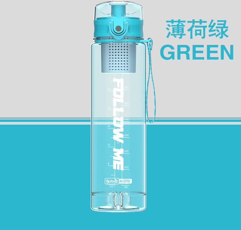 Beanbeanlove 1000ml Cup Large Capacity Plastic Cup Sports Bottle Portable Students Sports Cup with Scale Kettle Beanbeanlove 1000ml Cup Large Capacity Plastic Cup Sports Bottle Portable Students Sports Cup with Scale Kettle