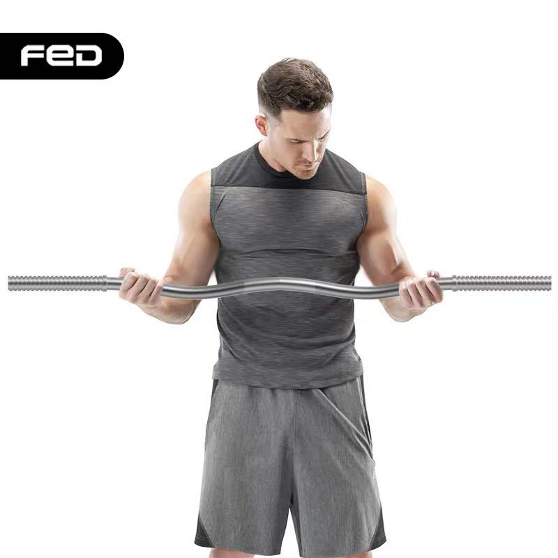 Men&#039;s Fitness bar 1.2m 1.5m straight pole Dumbbell Bar Hard pull Bench Press bend General Equipment