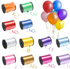 10 M Rugby Floating Balloon Rope Gift Ribbon Tie Rope Color Stripes Hanging Rope Birthday Party Wedding Supplies