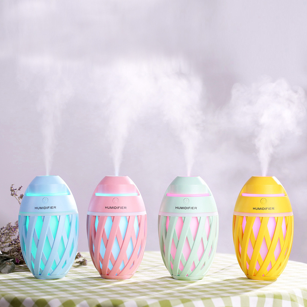New Rugby Humidifier Creative Mini Colorful Night Lamp Sprayer USB Air Purification Large Capacity Beauty