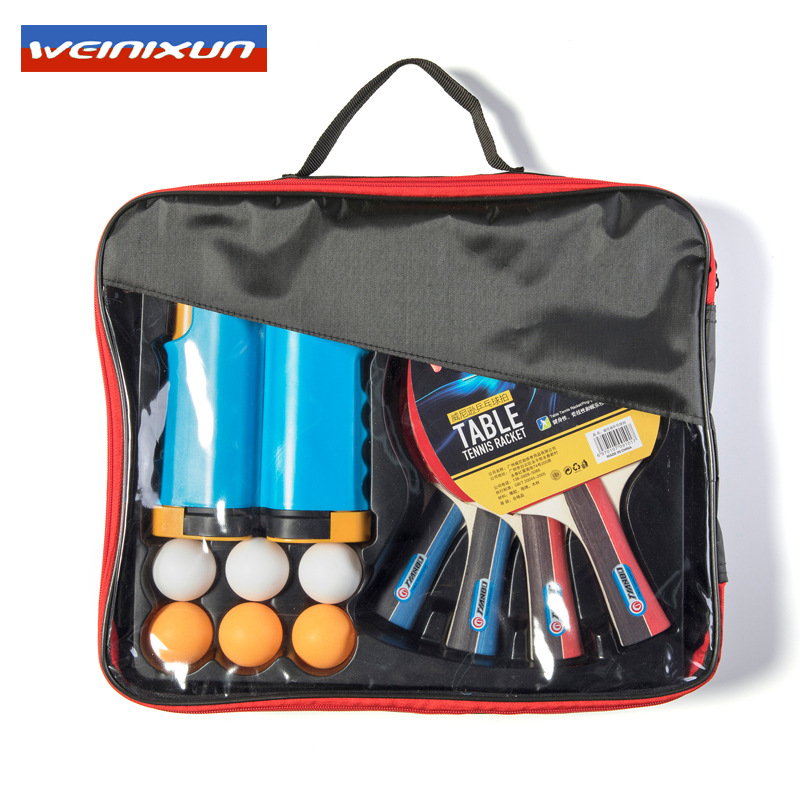 Table Tennis Suit 4 Shoot 6 Ball Strap Grid Scalable Portable Package One Product Dropshipping