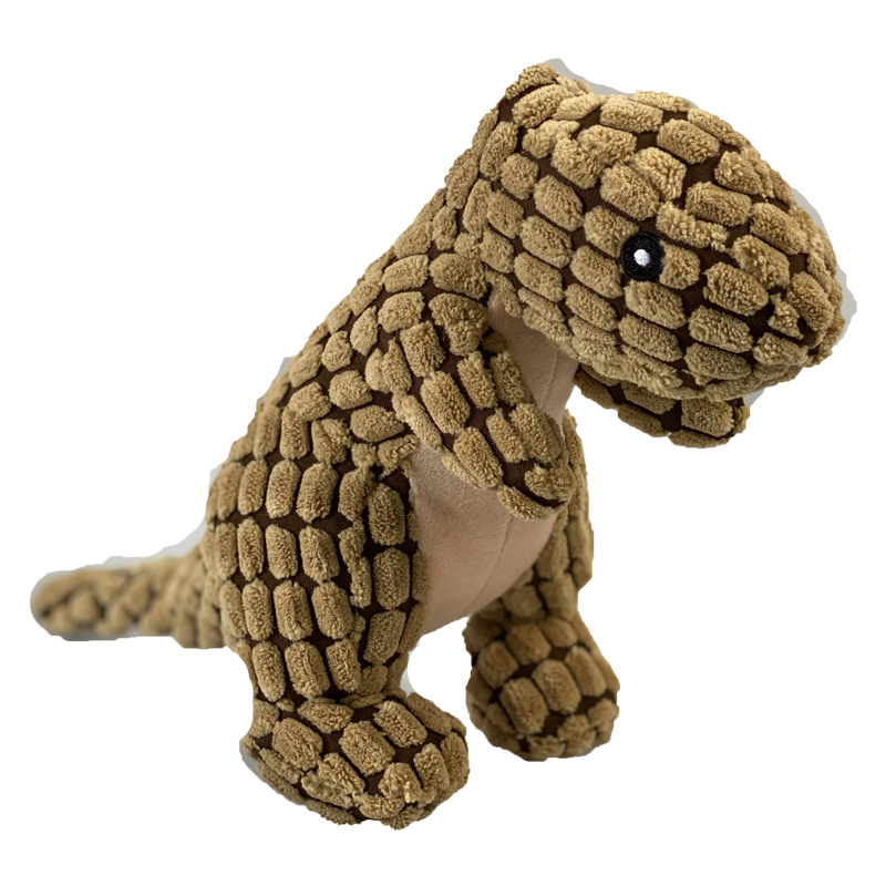 Dog Toy Sound Knot Rope Bite-Resistant Ball Vent Molar Plush Slippers Tug of War Dinosaur Puppy Bell Ball Wild Goose