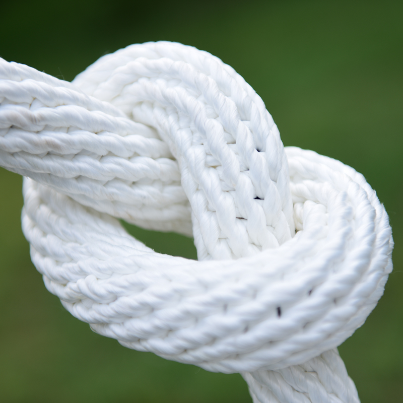 Hj-k002a white hemp tug-of-war rope