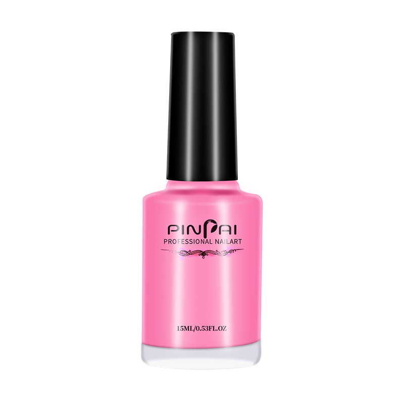Nail Art SpillProof Protector Nail Polish Printing Oil SpillProof Tearable Mudpack Pink White Tasteless 15ml