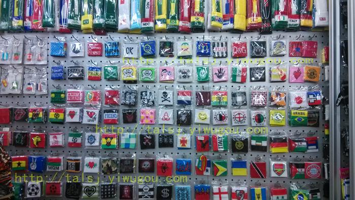 The environmental quality of cashmere knitted Flag of Greece Wristband Wrist Cuff custom material The environmental quality of cashmere knitted Flag of Greece Wristband Wrist Cuff custom material