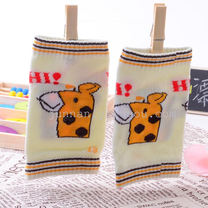 Classic style children knee baby children cute cartoon pattern knee cuff Classic style children knee baby children cute cartoon pattern knee cuff