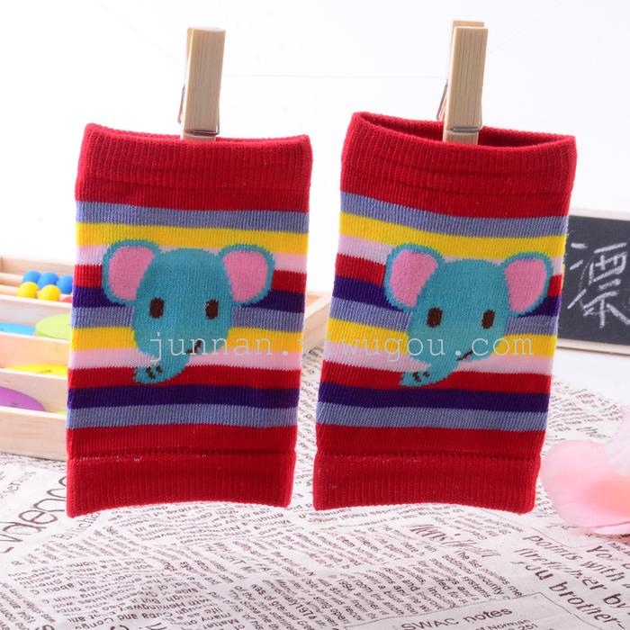 Classic style children knee baby children cute cartoon pattern knee cuff Classic style children knee baby children cute cartoon pattern knee cuff