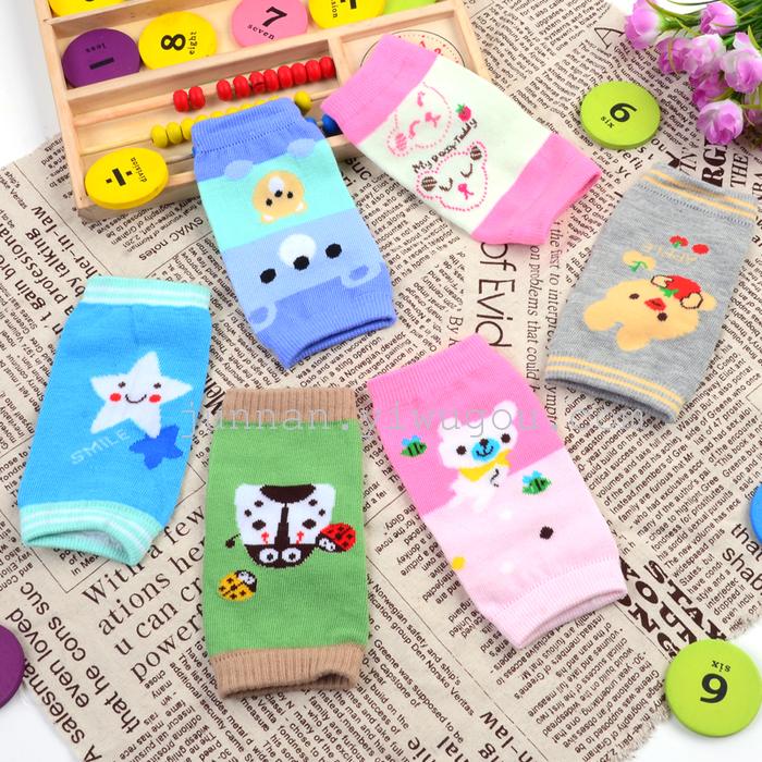 The new children's socks kneecaps baby nursing cute cartoon pattern cuff The new children's socks kneecaps baby nursing cute cartoon pattern cuff