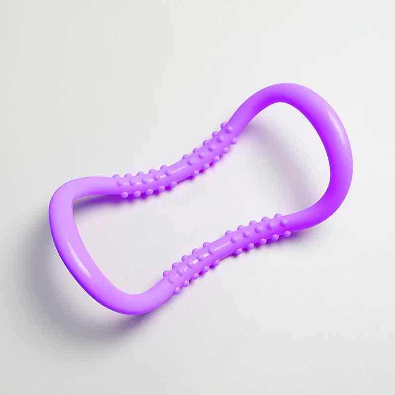 Yoga Ring Yoga Roller Stretch Bracelet Pilates Roller Stretch Band Fitness Back Opener Beauty Back Supplies Yoga Device