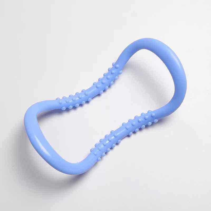 Yoga Ring Yoga Roller Stretch Bracelet Pilates Roller Stretch Band Fitness Back Opener Beauty Back Supplies Yoga Device