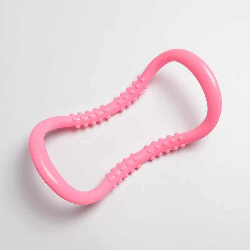 Yoga Ring Yoga Roller Stretch Bracelet Pilates Roller Stretch Band Fitness Back Opener Beauty Back Supplies Yoga Device
