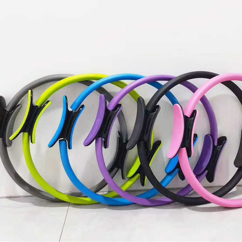 Pilates Roller Yoga Resistance Ring Hula Hoop Skinny Leg Ring Fitness Equipment Abdominal Slimming Open Back Ring