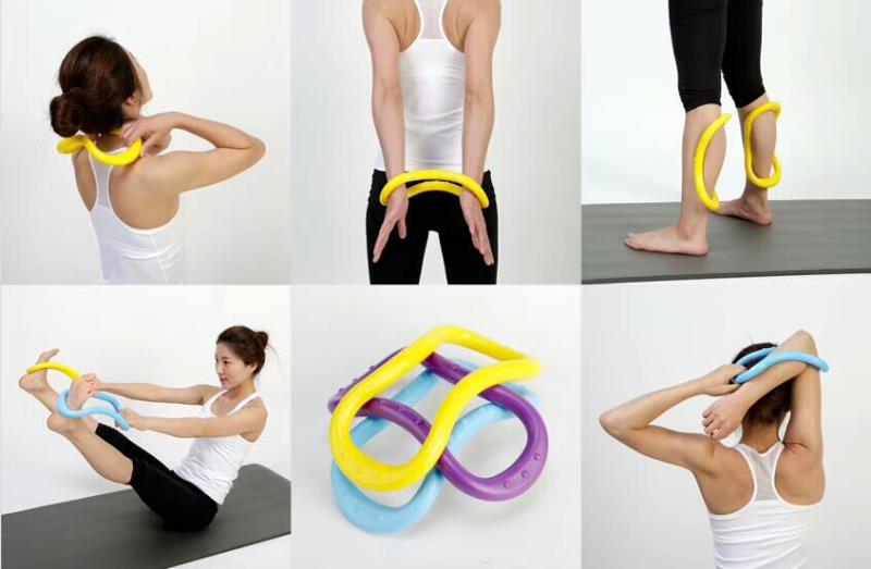 Yoga ring magic circle yoga circle fascia stretch ring fitness ring ring pilates ring manufacturers