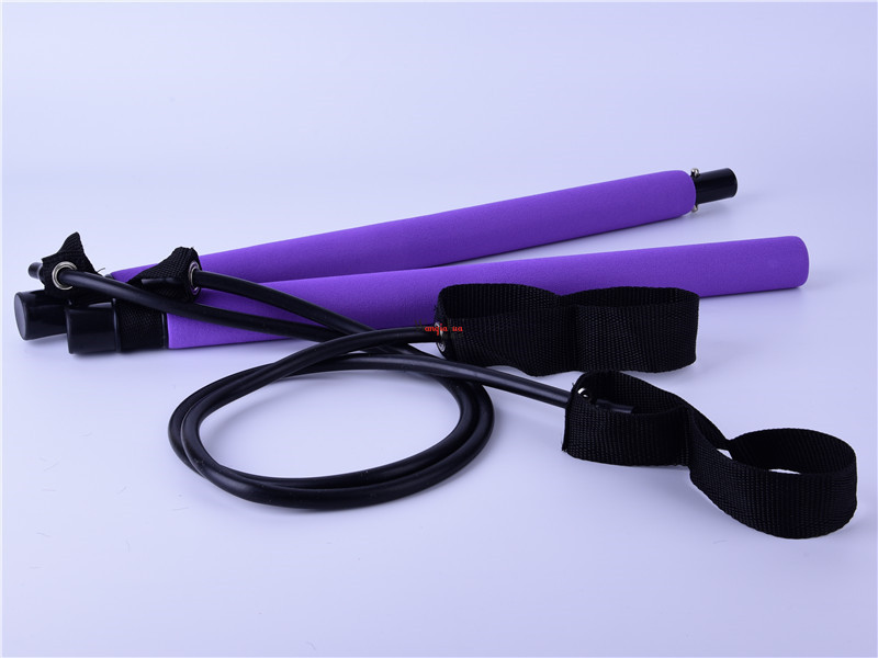 Multi-Function Pilates Bar Yoga Tension Bar Portable Body Shaping Chin-up Fitness Resistance Training Bar Cross-Border