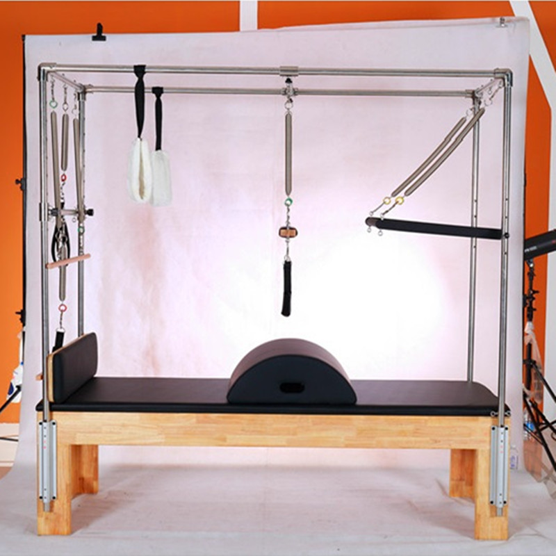 Pilates Large Equipment Core Bed Five-Piece Yoga Solid Wood Spine Brace Cadillac Ladder Barrel Stable Chair