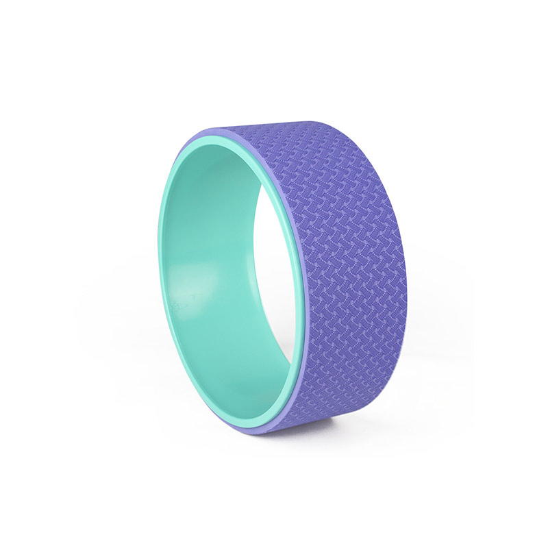 Yoga Pilates Circle Yoga Fitness Roller Wheel Back Training 