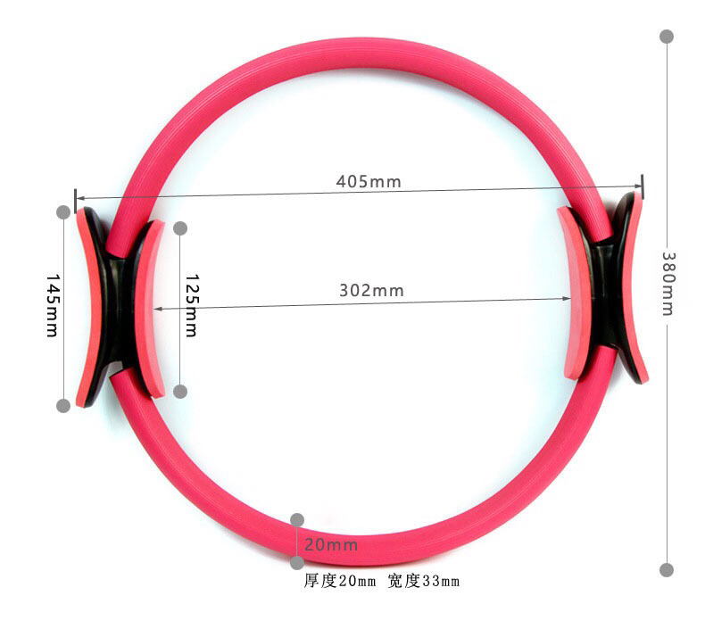 Hot Style Yoga Pilates Ring Body Fitness Magic Circle Yoga Circle