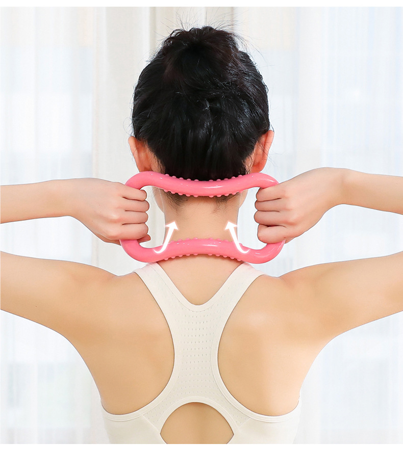 Yoga ring pilates ring Yoga ring fitness equipment open shoulder magic circle open back circle