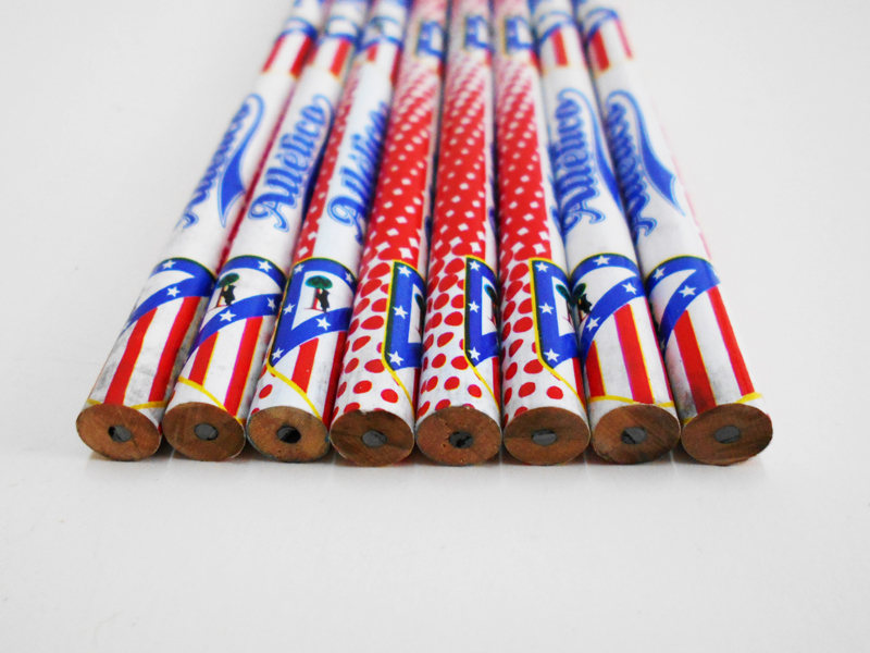 HB 2B Pencil Strip Stick Top Mantle Pencil round Hexagonal Triangle Pencil Children&#039;s Gum Pencil