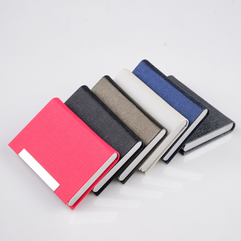 Factory Direct Sales Office Storage Supplies New Business Card Case Business Fashion Business Card Holder Laser Logo Factory Direct Sales Office Storage Supplies New Business Card Case Business Fashion Business Card Holder Laser Logo