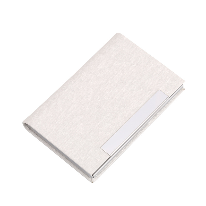 Factory Direct Sales Office Storage Supplies New Business Card Case Business Fashion Business Card Holder Laser Logo