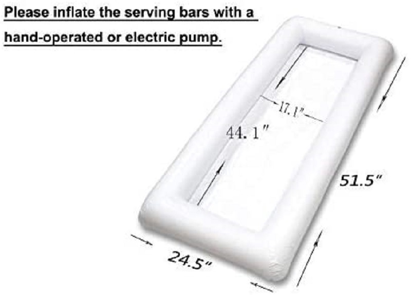 Factory Spot Outdoor Beach Lawn Portable PVC Inflatable Ice Bar Cup Hole Float Welcome Inquiry Cross-Border Factory Spot Outdoor Beach Lawn Portable PVC Inflatable Ice Bar Cup Hole Float Welcome Inquiry Cross-Border