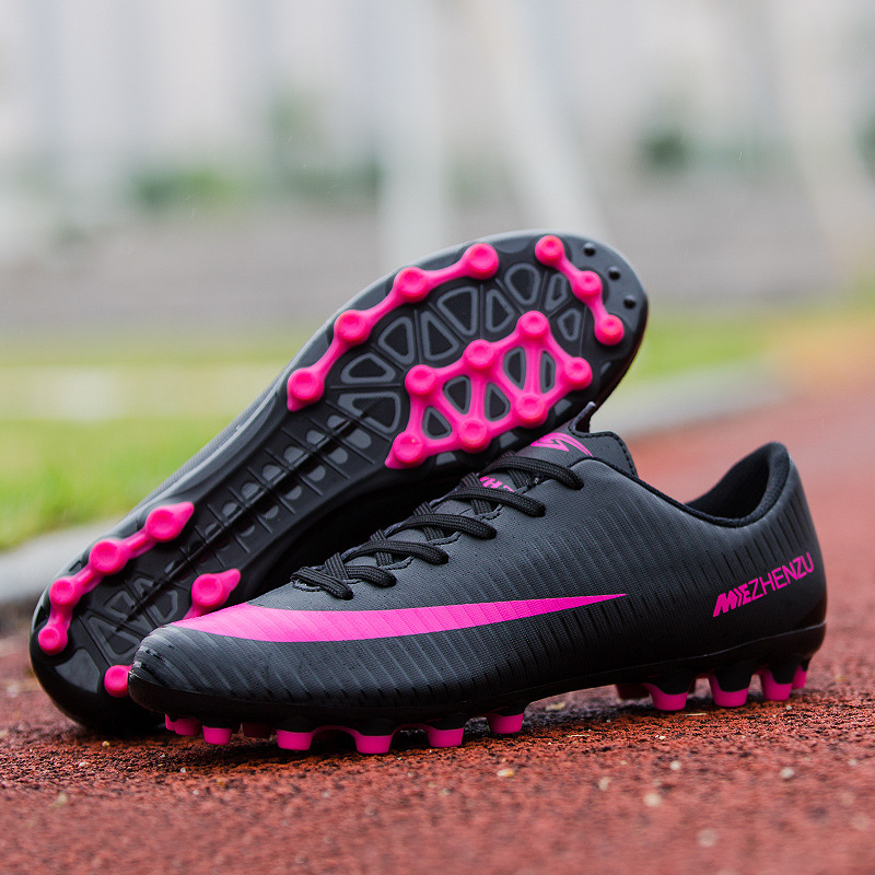 Cross-Border Couple&#039;s TF Broken Nail Artificial Lawn AG Long Nail Youth Student Competition Training Shoes Female