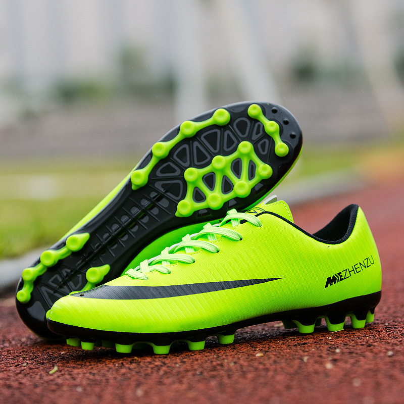 Cross-Border Couple&#039;s TF Broken Nail Artificial Lawn AG Long Nail Youth Student Competition Training Shoes Female