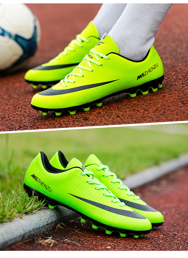 Cross-Border Couple's TF Broken Nail Artificial Lawn AG Long Nail Youth Student Competition Training Shoes Female