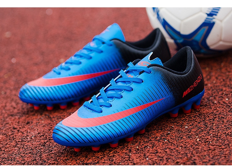 Cross-Border Couple's TF Broken Nail Artificial Lawn AG Long Nail Youth Student Competition Training Shoes Female