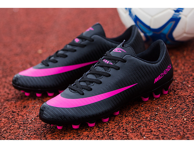 Cross-Border Couple's TF Broken Nail Artificial Lawn AG Long Nail Youth Student Competition Training Shoes Female