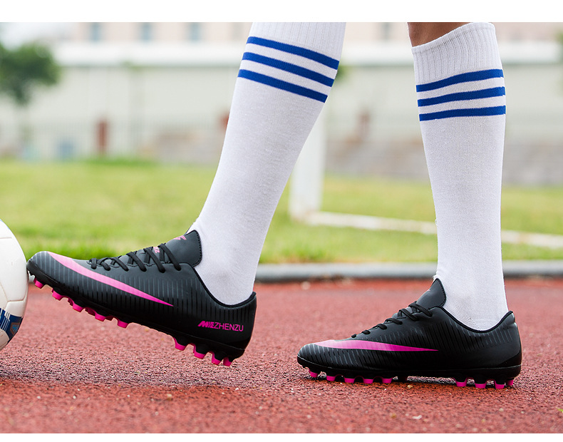 Cross-Border Couple's TF Broken Nail Artificial Lawn AG Long Nail Youth Student Competition Training Shoes Female