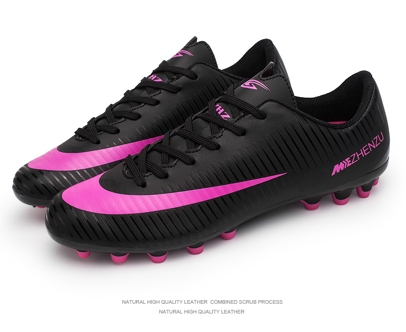 Cross-Border Couple's TF Broken Nail Artificial Lawn AG Long Nail Youth Student Competition Training Shoes Female