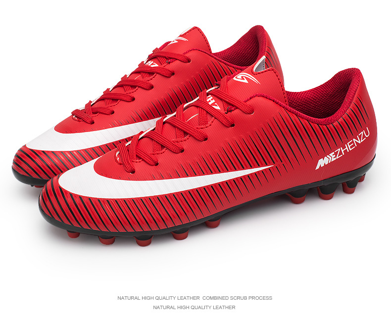 Cross-Border Couple's TF Broken Nail Artificial Lawn AG Long Nail Youth Student Competition Training Shoes Female