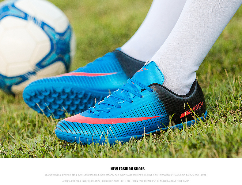 Cross-Border Couple's TF Broken Nail Artificial Lawn AG Long Nail Youth Student Competition Training Shoes Female